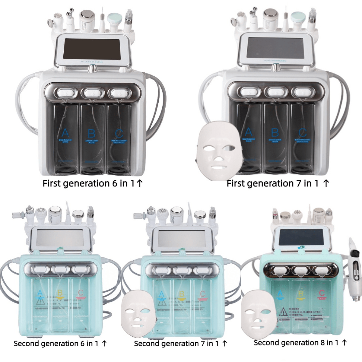 Hydrogen Oxygen Facial Machine