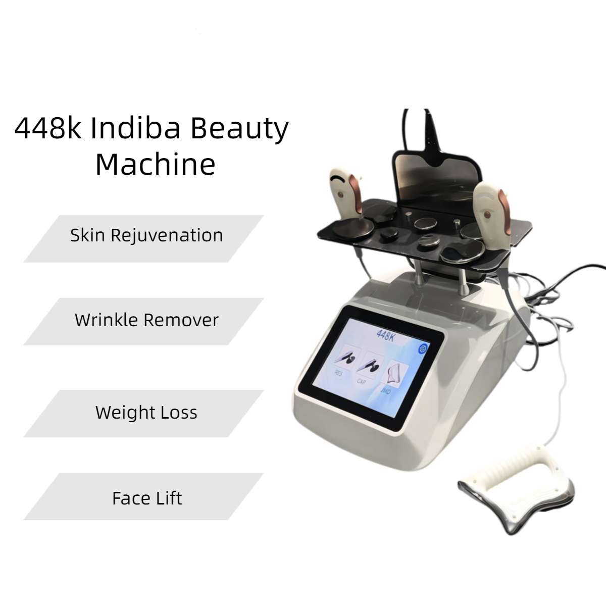 448k Fever Master Machine - Pain Relief Tecar Therapy Indiba 448 khz Fever Master