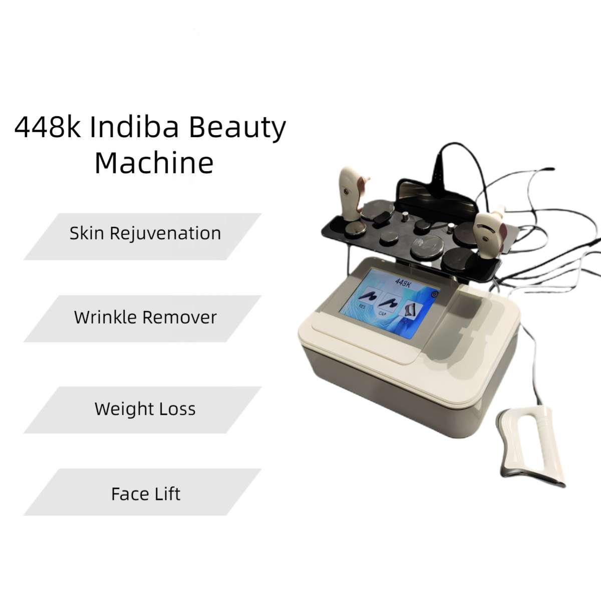 448k Fever Master Machine - Pain Relief Tecar Therapy Indiba 448 khz Fever Master